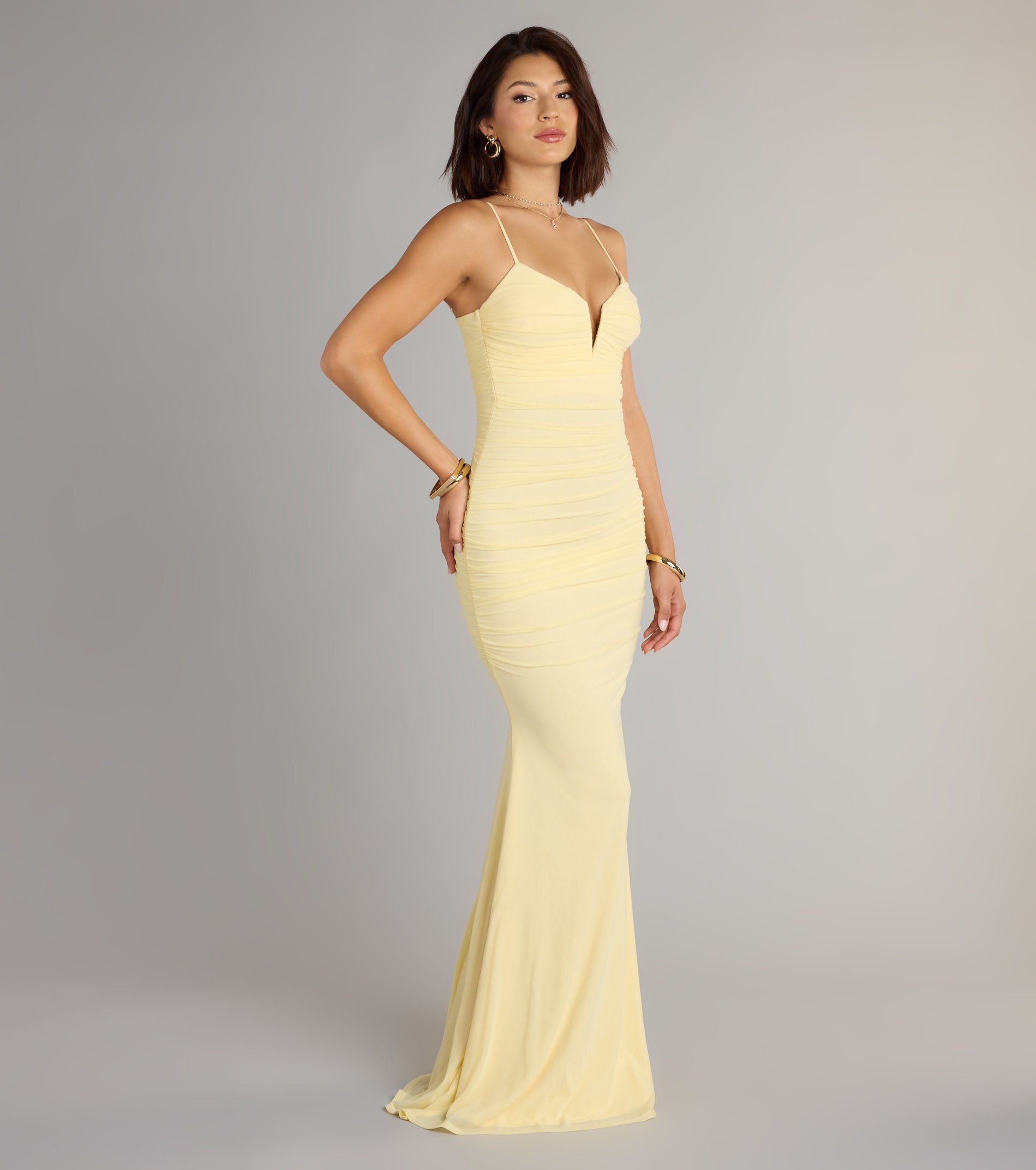 Corrie Mesh Mermaid Formal Dress