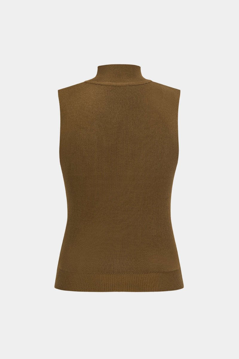 3pc Sweater Pocket Drawstring Pants Set - MISMIMCWKC2411050007-COFFEE-S