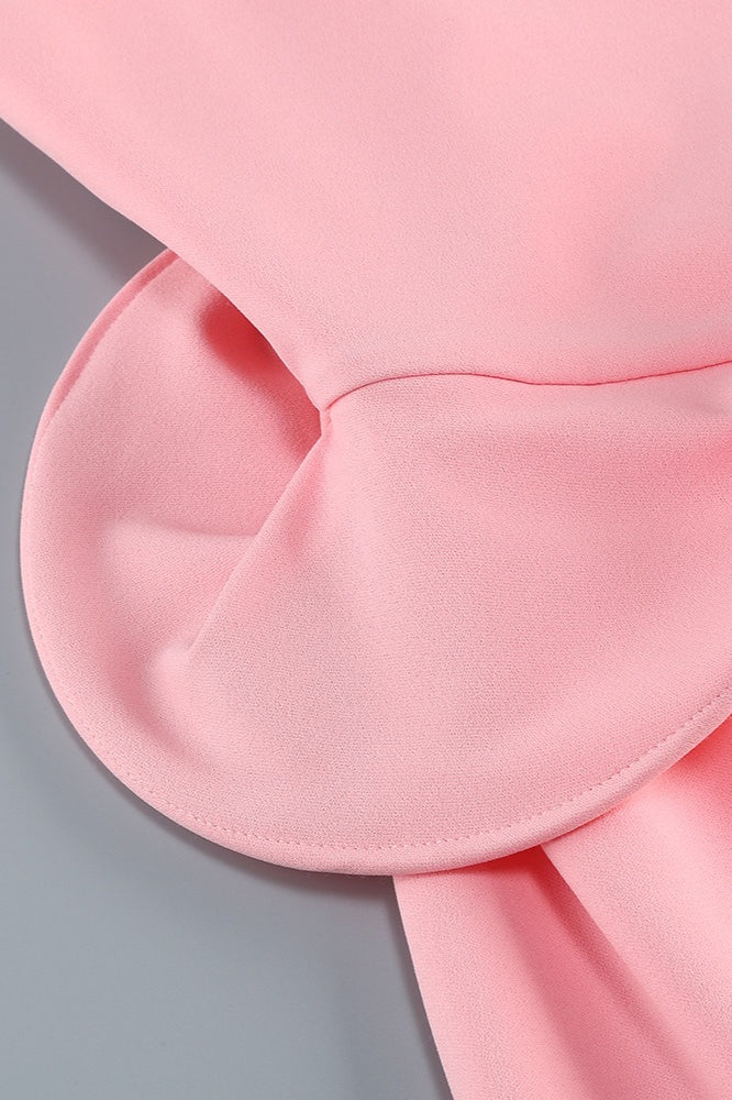 Chic Floral Embellished Party Dress