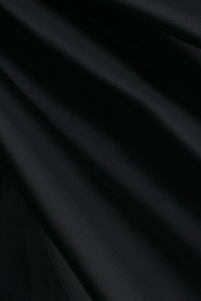 Basic Faux Leather Cropped Tee - MISMIMCWTS2209150004-BROWN-XS