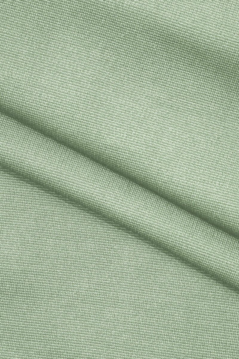 Basic V - neck Strapless Bodysuit - MISMIMCWTO2401250002-LIGHT GREEN-S