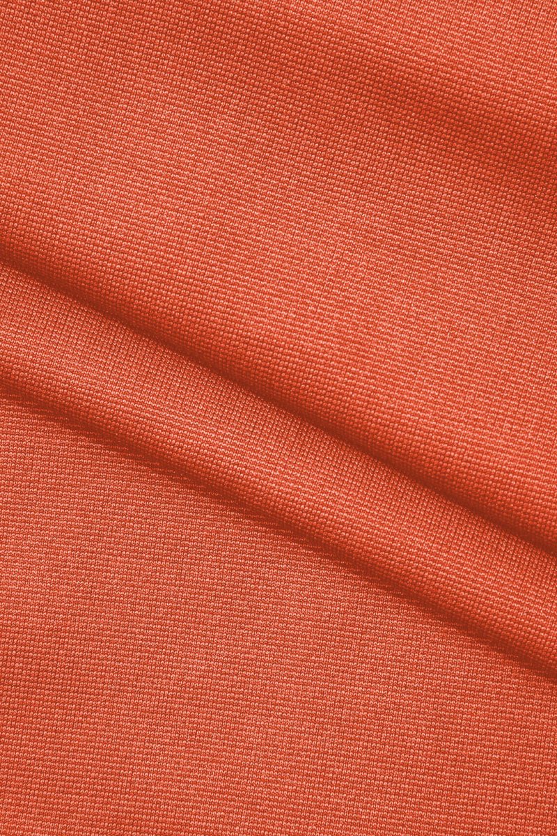 Basic V - neck Strapless Bodysuit - MISMIMCWTO2401250002-OCHRE-S