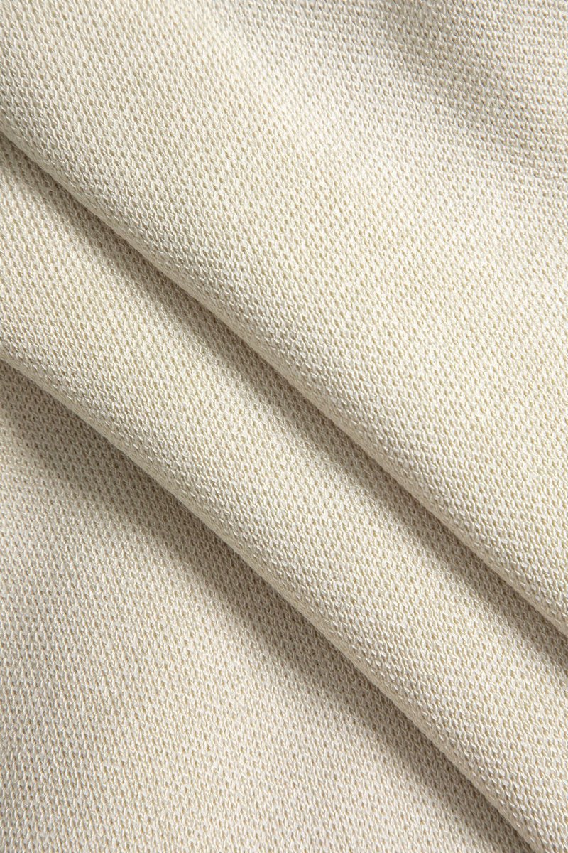 Button Detail Knit Cardigan And Wide - Leg Pants Set - MISMIMCWSC2409290101-BEIGE-S