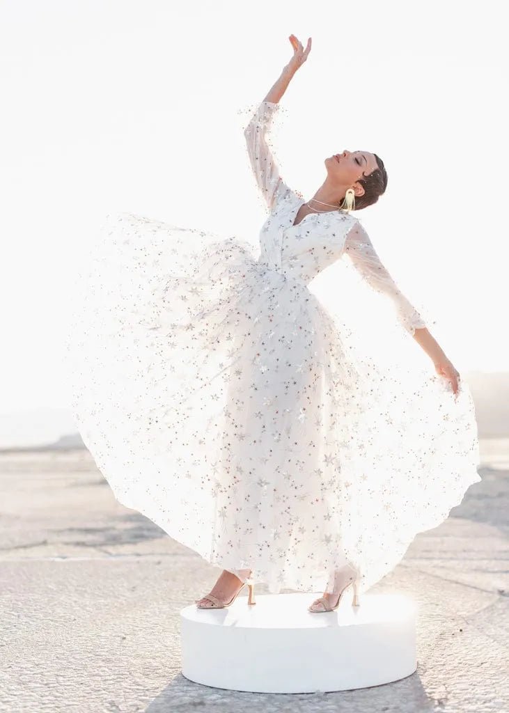 Celestia Dress - MISMIJK24116-W-WHT-XXS