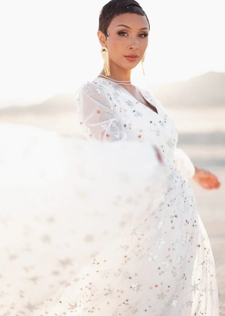 Celestia Dress - MISMIJK24116-W-WHT-XXS