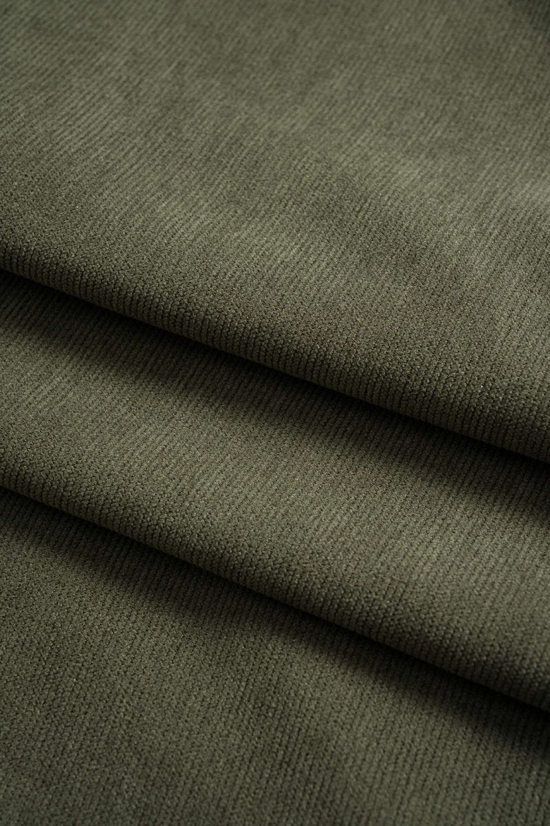 Corduroy Wide Leg Trousers - MISMIMCWBT2508290002-OLIVE-XS