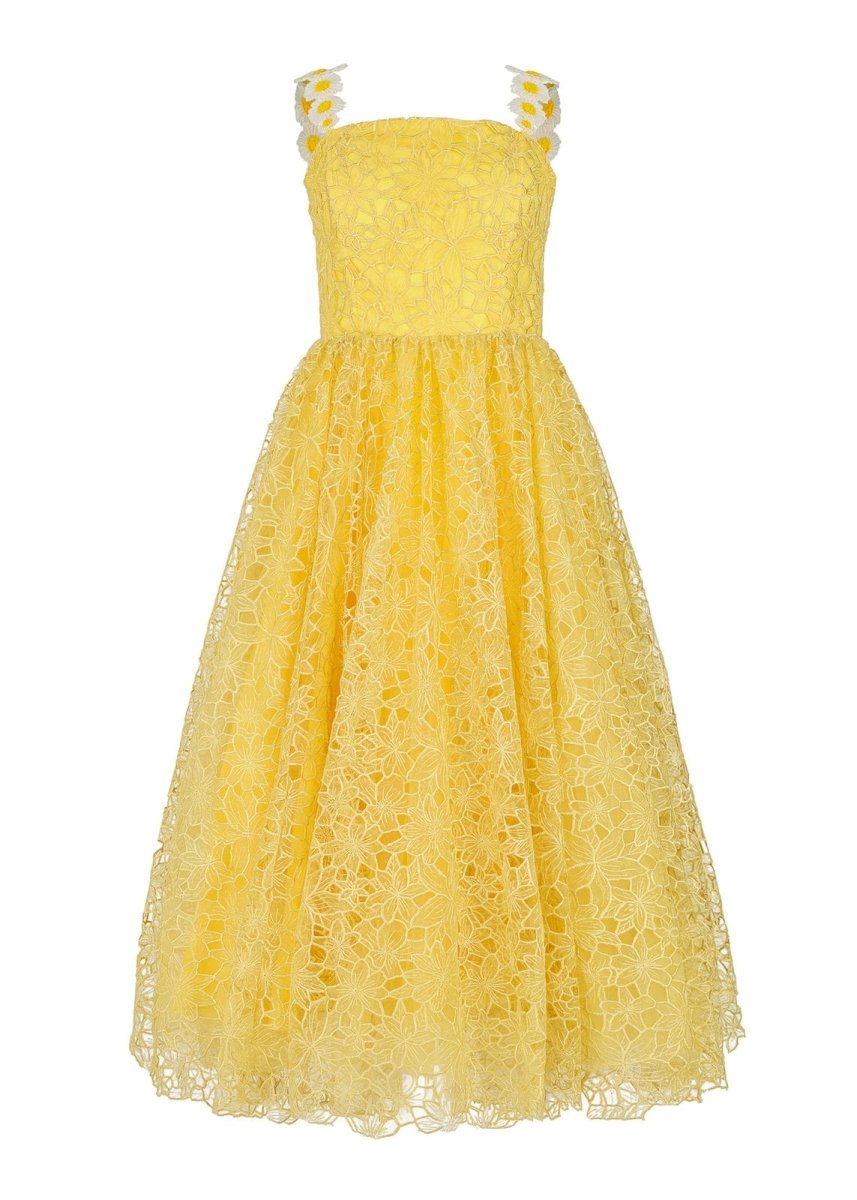 Daisy Days Dress - MISMIJK2438-W-YLW-00