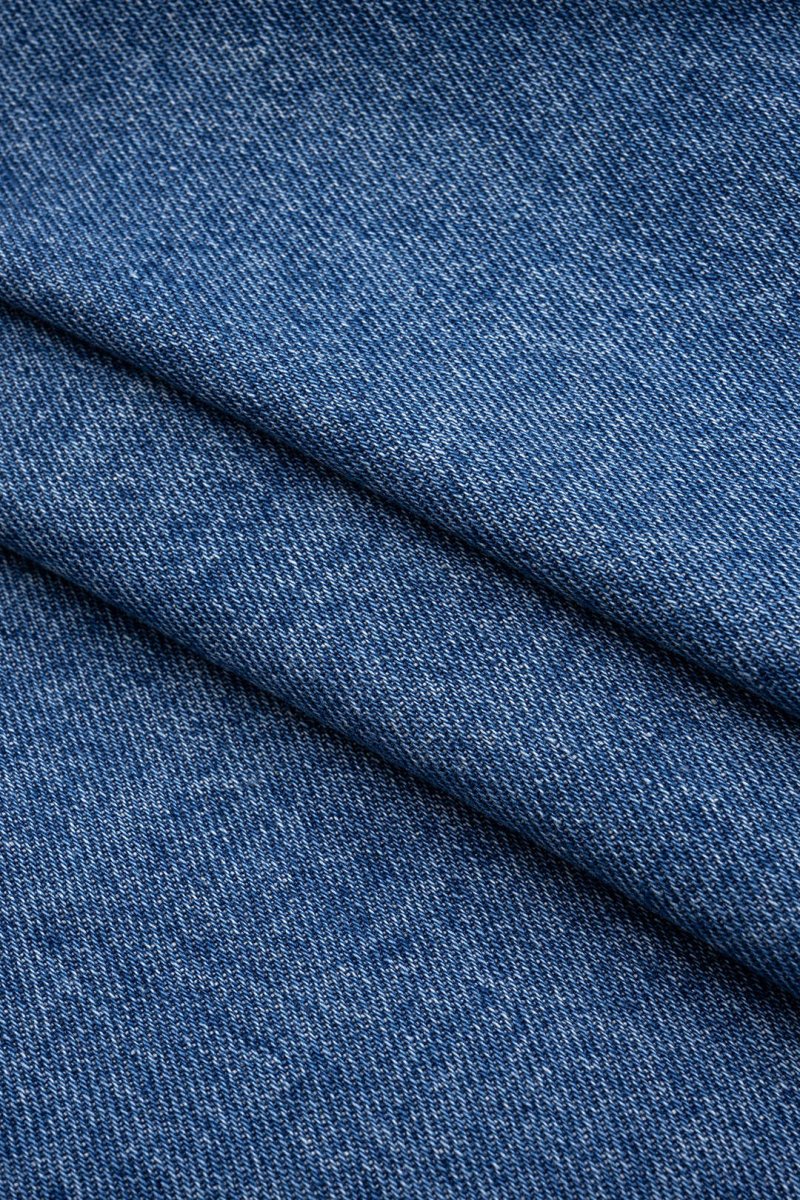 Denim Frayed Pocket Skirt - MISMIMCWNN2503190021-LIGHT WASH BLUE-XS