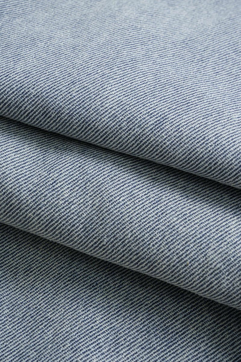 Denim Ripped Ruched Barrel Jeans - MISMIMCWNJ2507150199-LIGHT WASH BLUE-XS