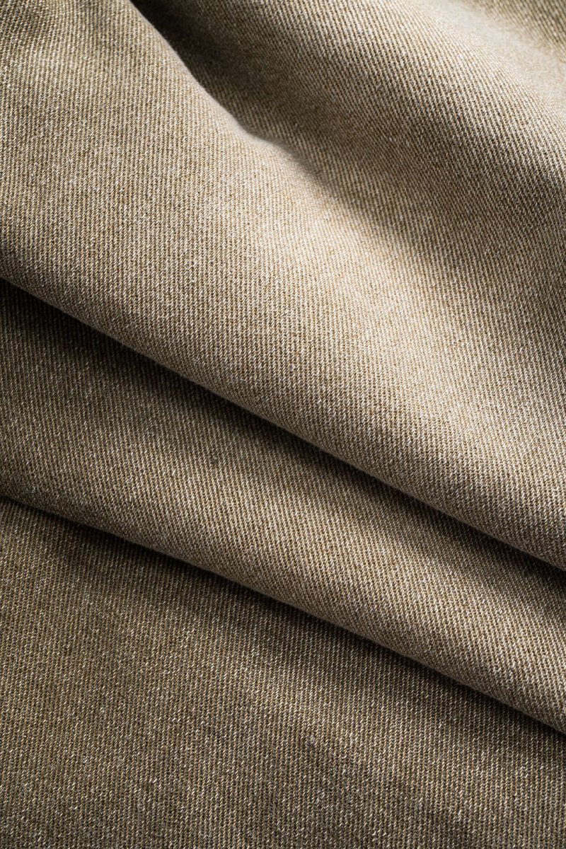 Denim Washed Wide Leg Barrel Jeans - MISMIMCWNJ2411140046-MUSTARD-XS