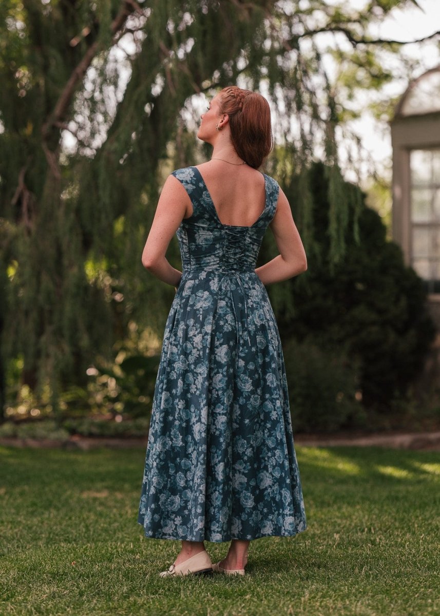 Dolly Dress - MISMIJK2477-W-BLU-XXS