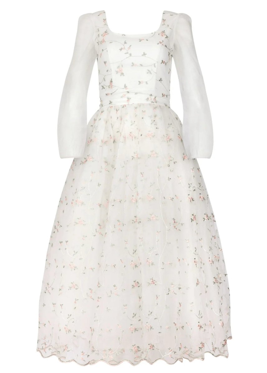 Eira Dress - MISMIJK24150-W-WHT-XXS