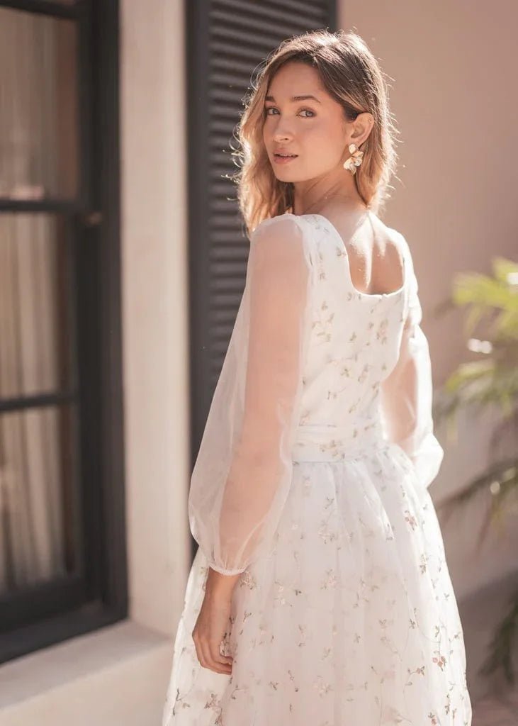 Eira Dress - MISMIJK24150-W-WHT-XXS