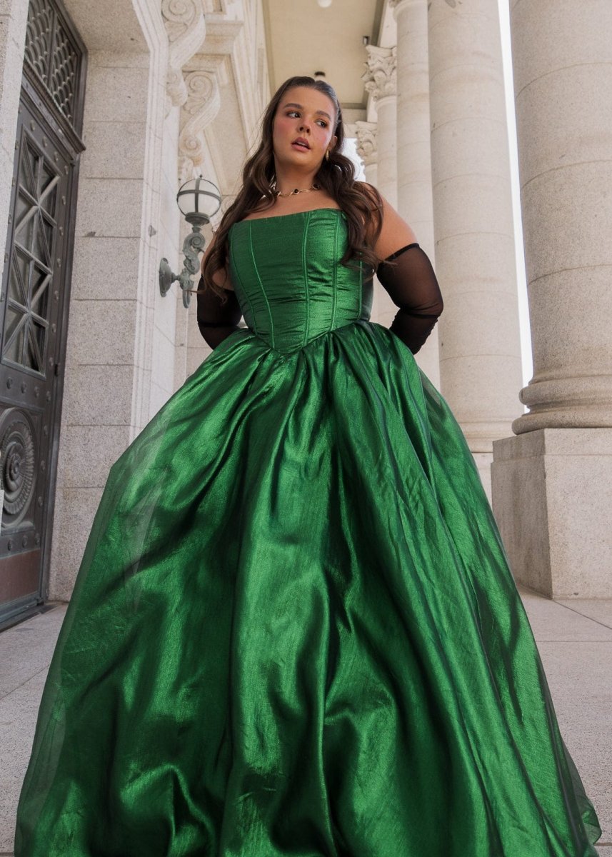 Emerald Dress - MISMIJK2480-W-GRN-00