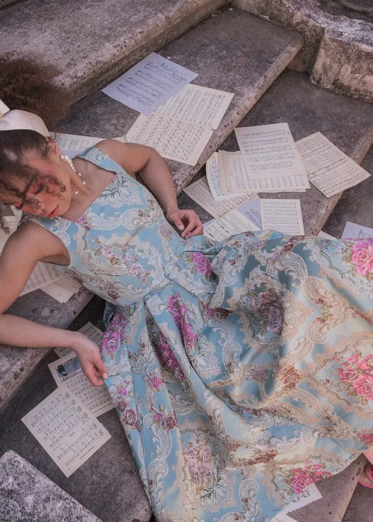 Emery Dress - MISMIJK24187-W-BLU-XXS