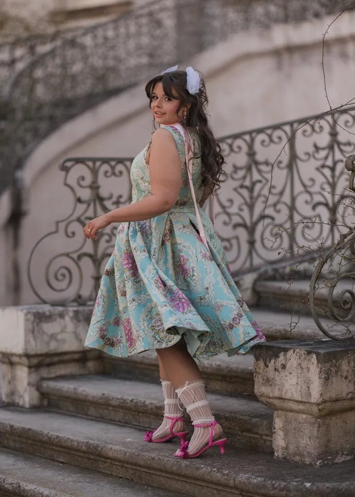 Emery Dress - MISMIJK24187-W-BLU-XXS