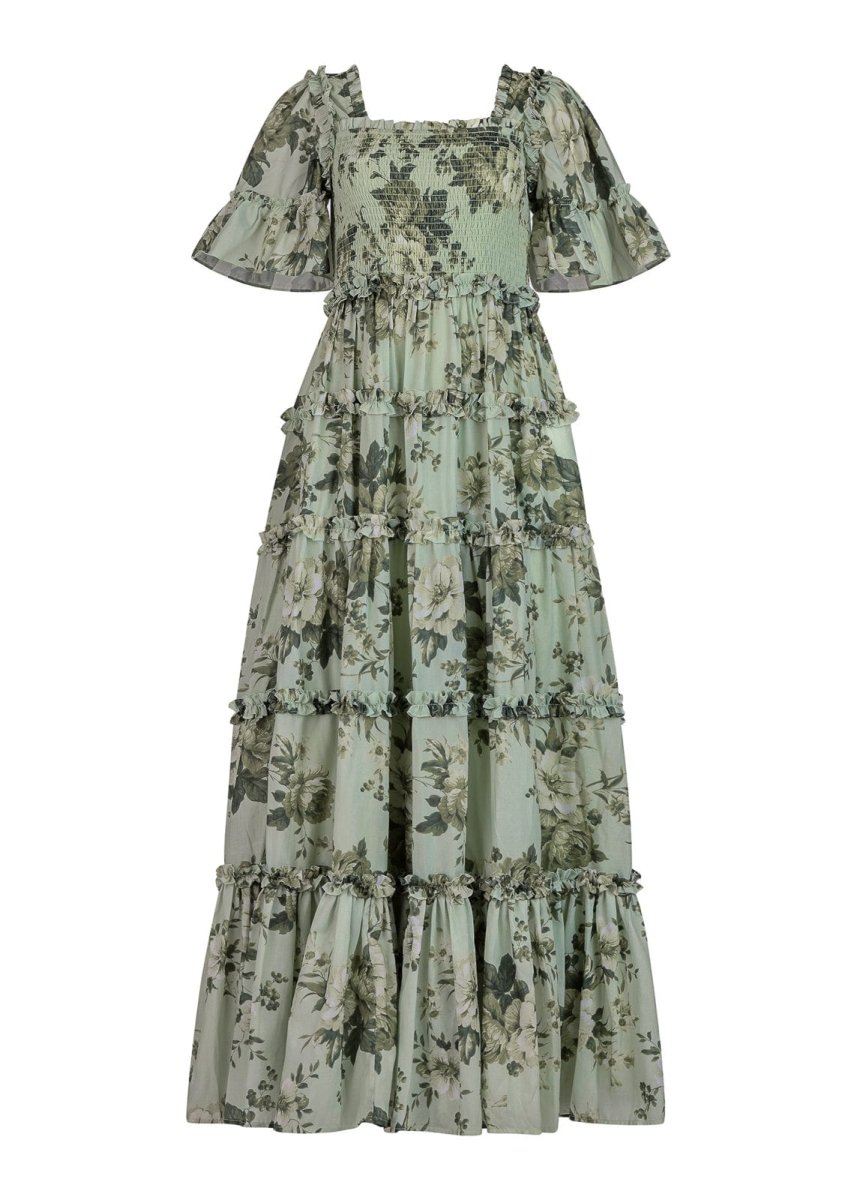 Faeryn Dress - MISMIJK2429-W-SGE-XXS