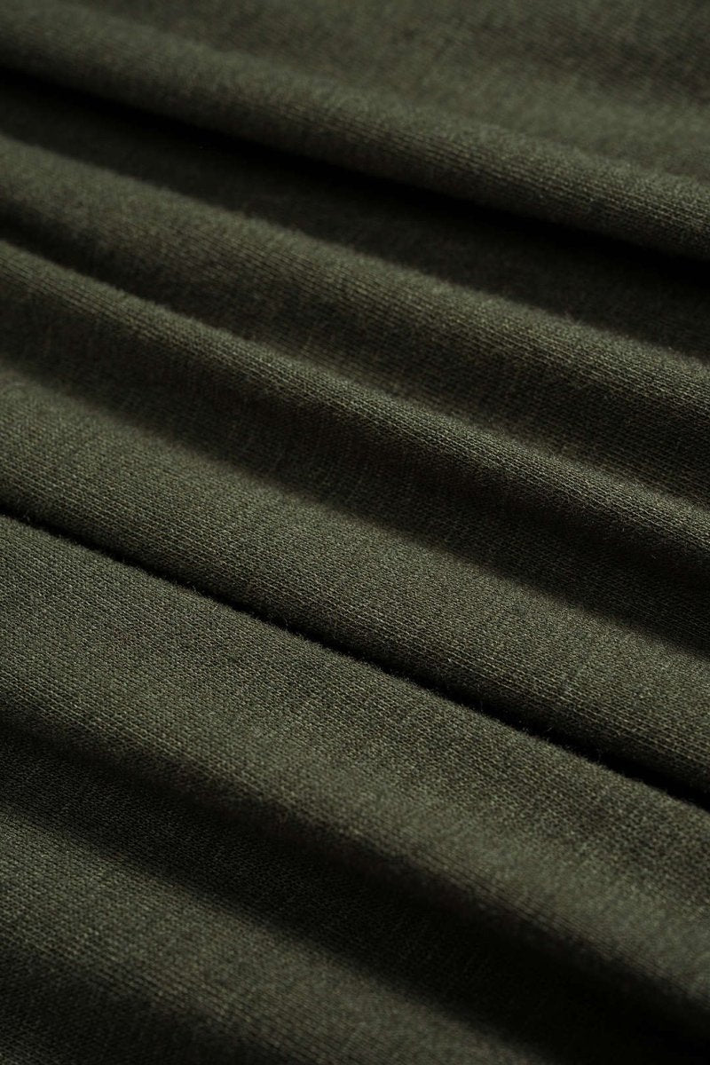 Faux Leather Patchwork Ruched Sleeveless Mini Dress - MISMIMCWDC2509300015-MILITARY-XS