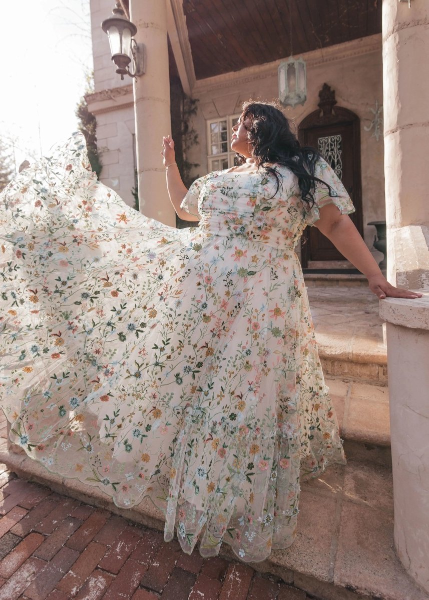 Forever Dress - MISMIJK24045-W-WHT-3X