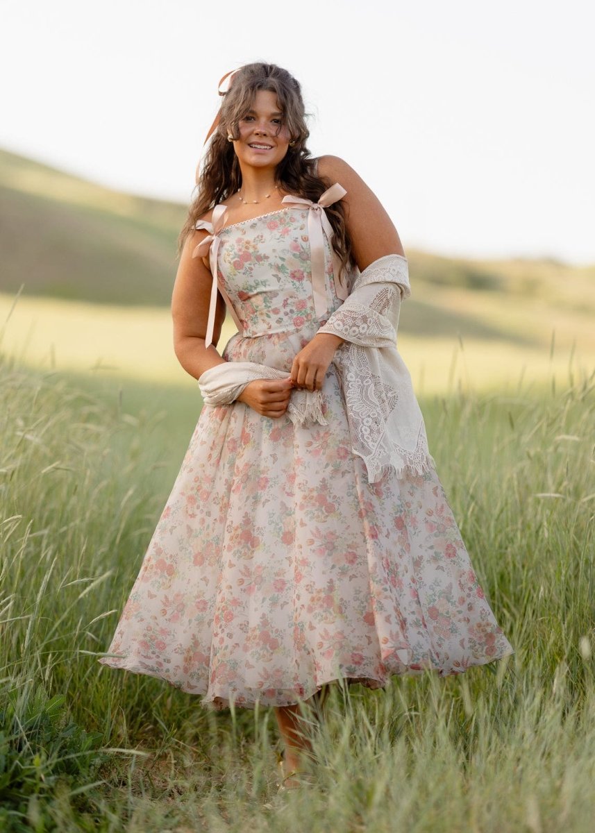 Francesca Dress - MISMIJK2444-W-PNK-00