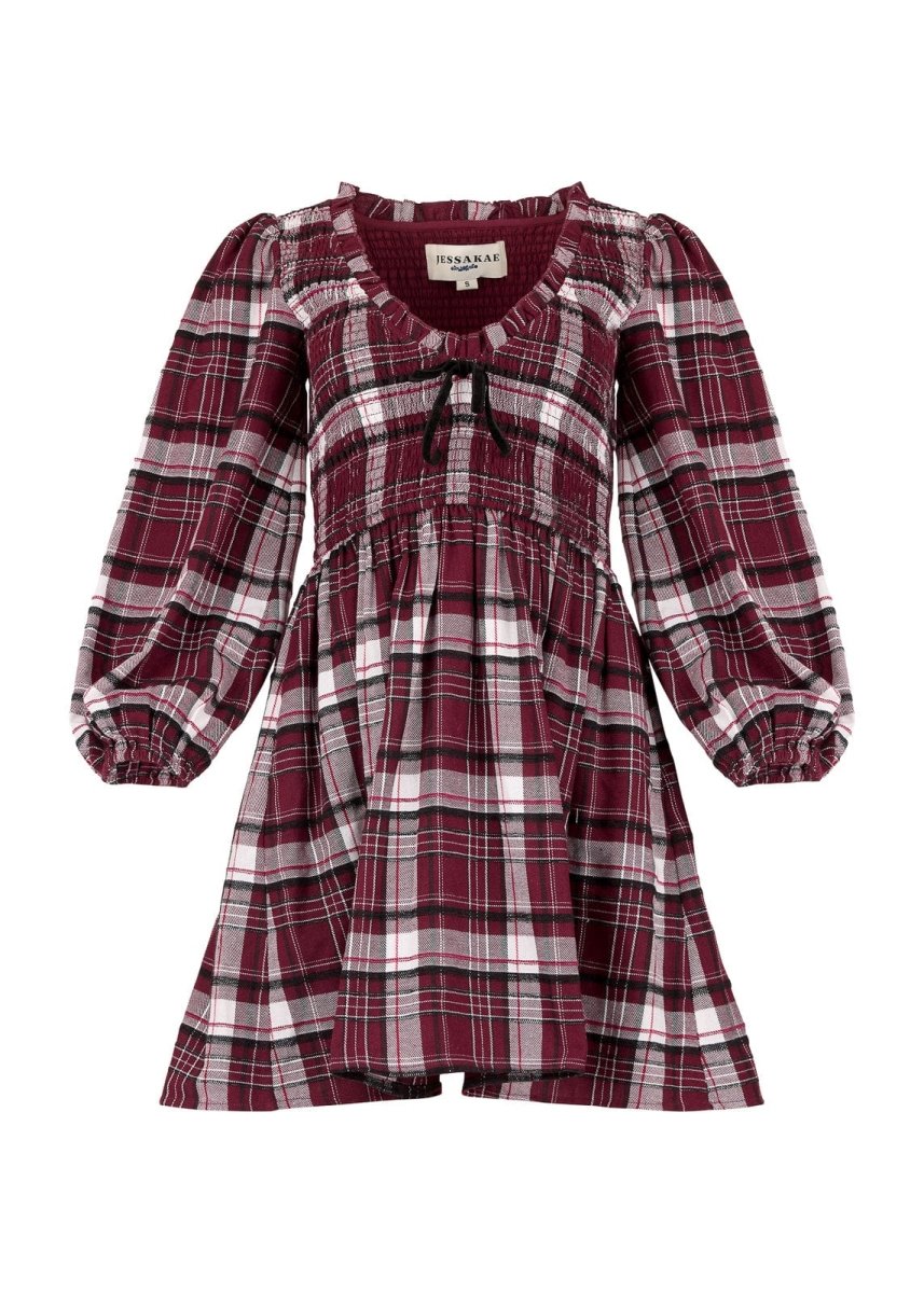 Hailey Dress - MISMIJK2469-W-BUR-XXS