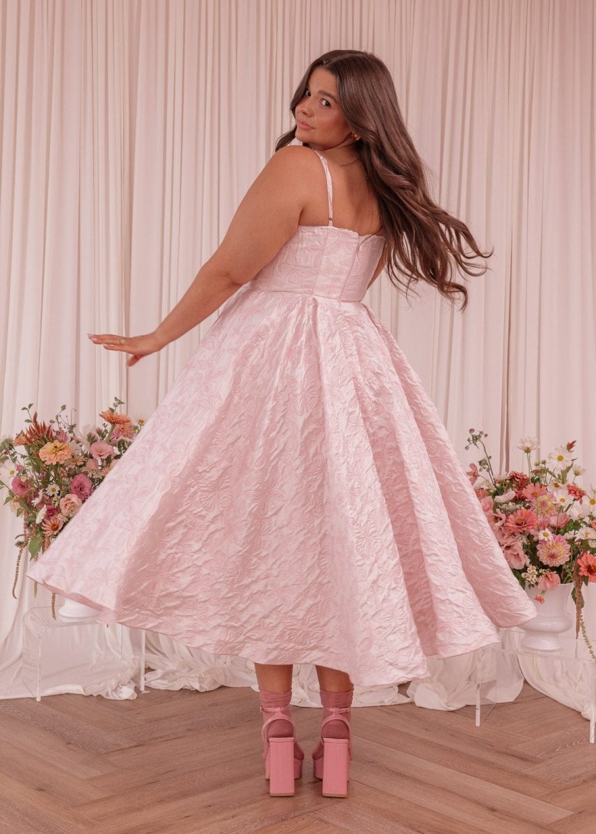 Kelly Dress - Pink Ribbon Edition - MISMIJK2426-W-PNK-00