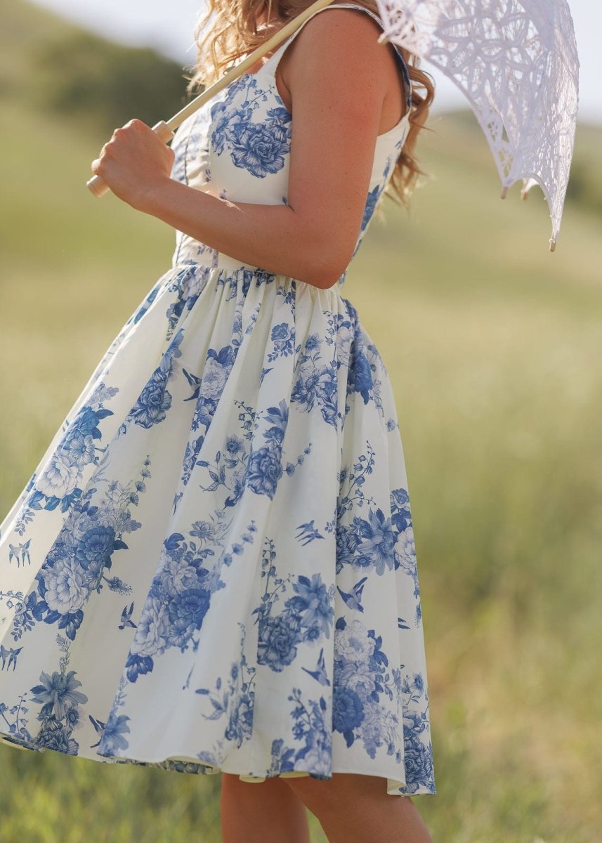 Lola Dress - MISMIJK2471-W-BLU-00