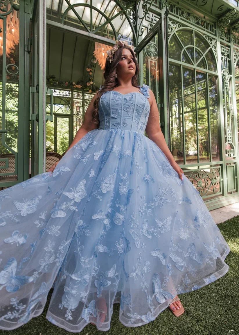 Mariposa Dress - MISMIJK24074-W-BLU-00