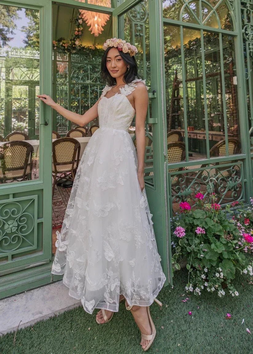 Mariposa Dress - MISMIJK24074-W-WHT-00