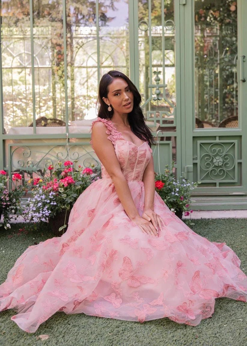 Mariposa Dress - MISMIJK24074-W-PNK-00