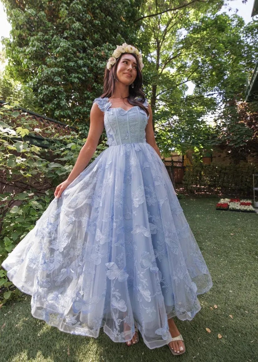 Mariposa Dress - MISMIJK24074-W-BLU-00