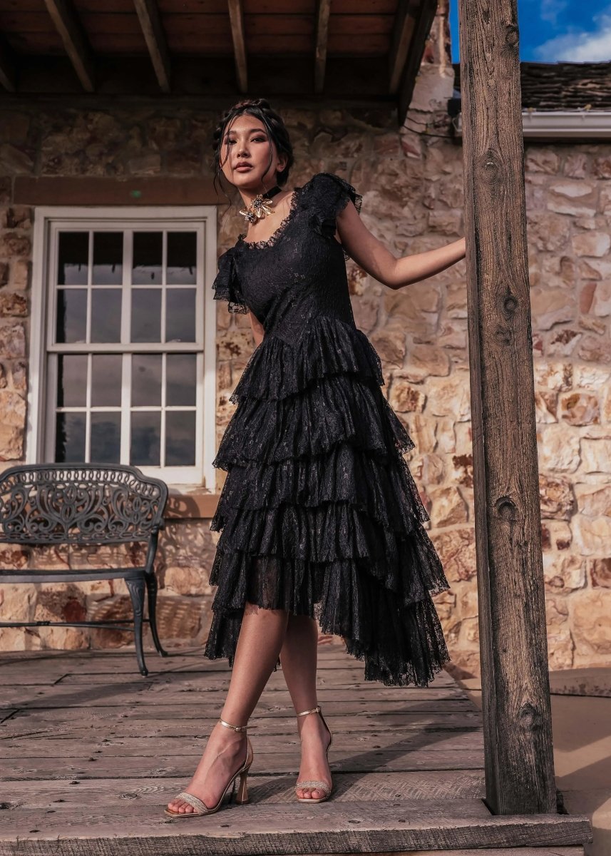 Mia Dress Black - MISMIJK23050-W-BLK-1