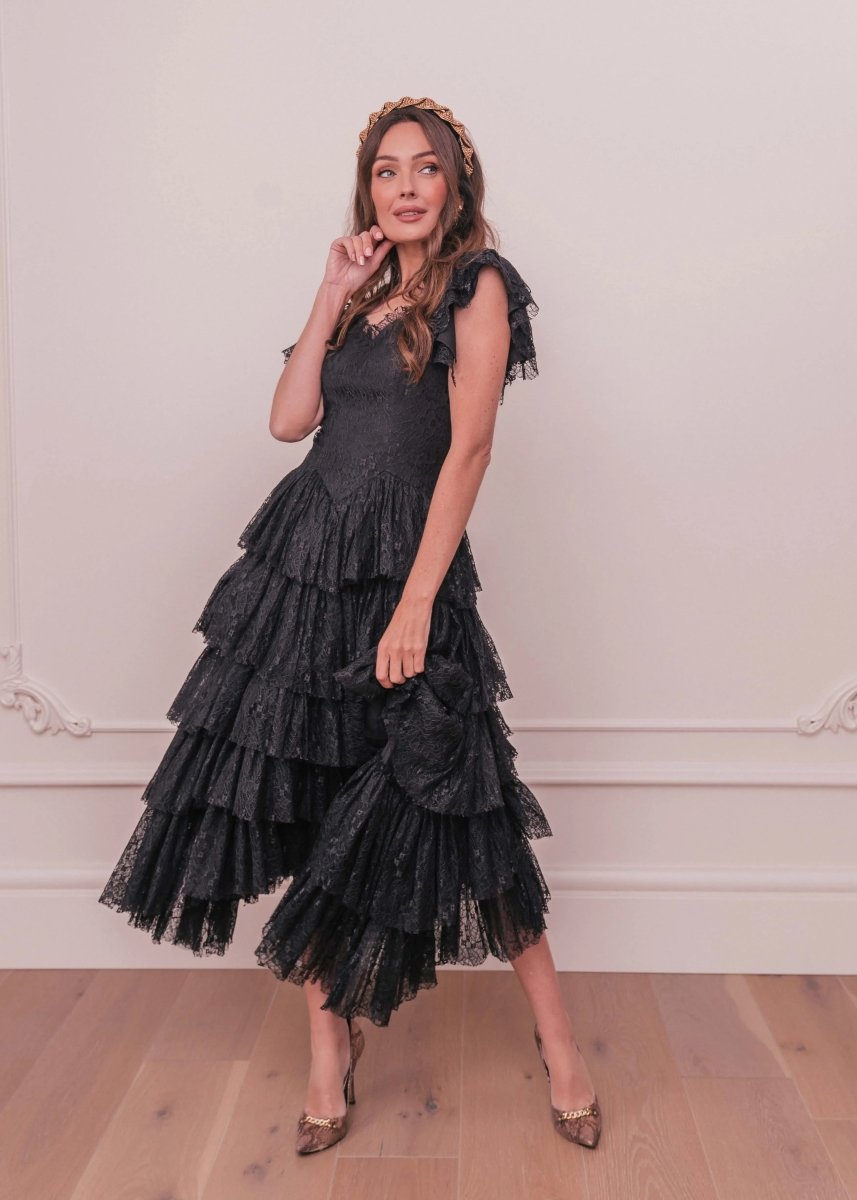 Mia Dress Black - MISMIJK23050-W-BLK-1