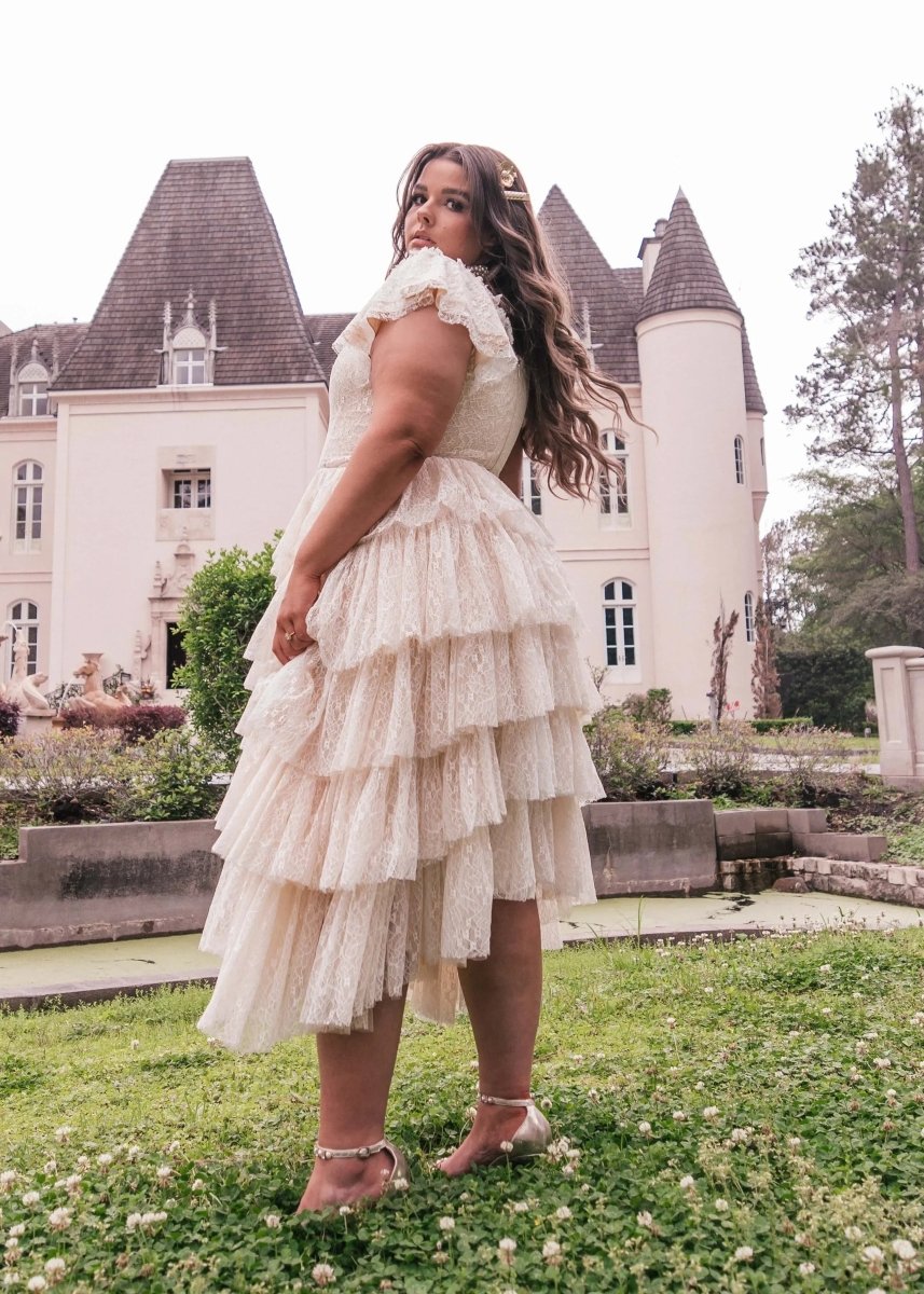 Mia Dress Champagne - MISMIJK23050-W-CHM-1