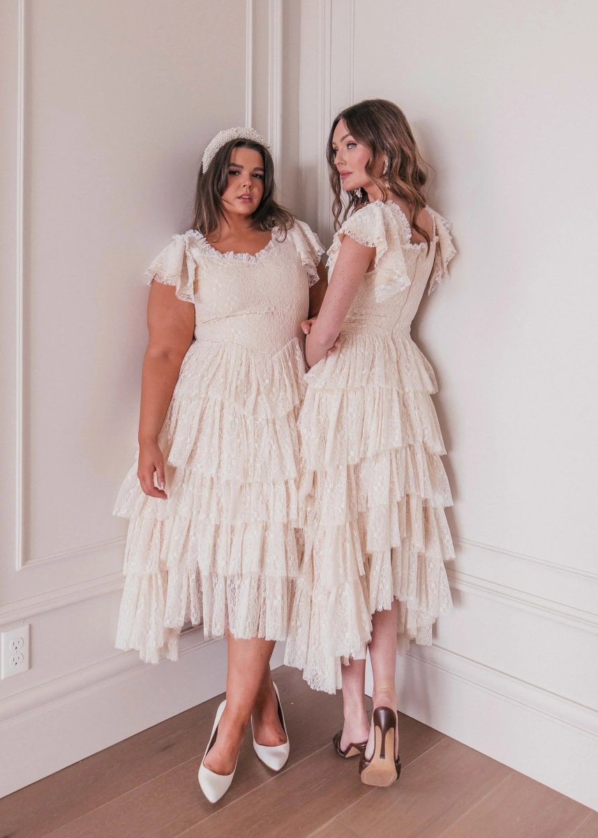 Mia Dress Champagne - MISMIJK23050-W-CHM-1