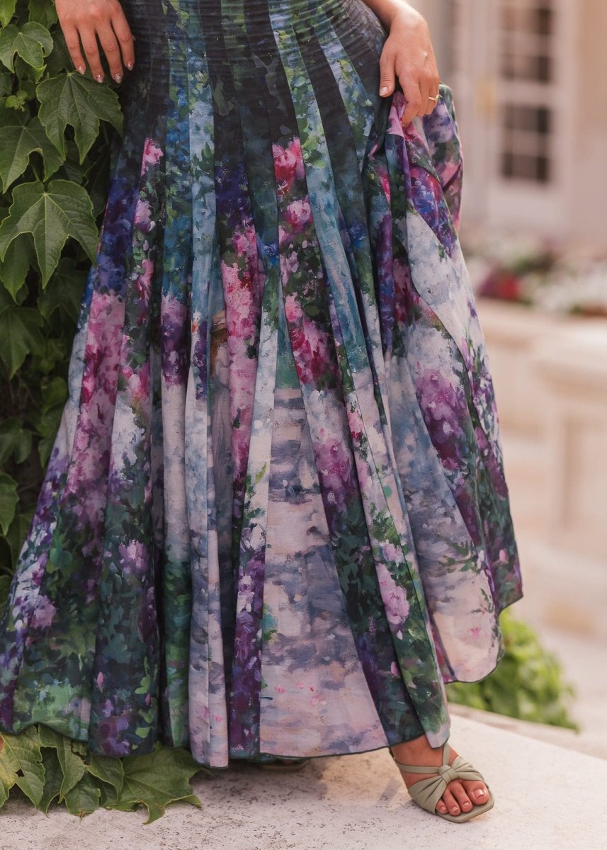 Monet Dress - MISMIJK24199-W-GRN-XXS