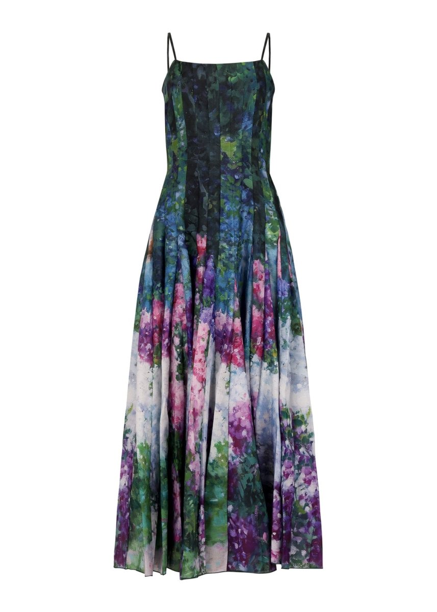 Monet Dress - MISMIJK24199-W-GRN-XXS