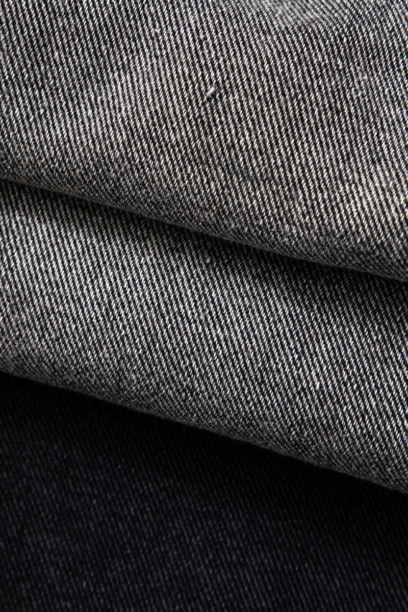 Ombre Multi Pocket Wide Leg Cargo Jeans - MISMIMCWNJ2309110048-GRAY-XS