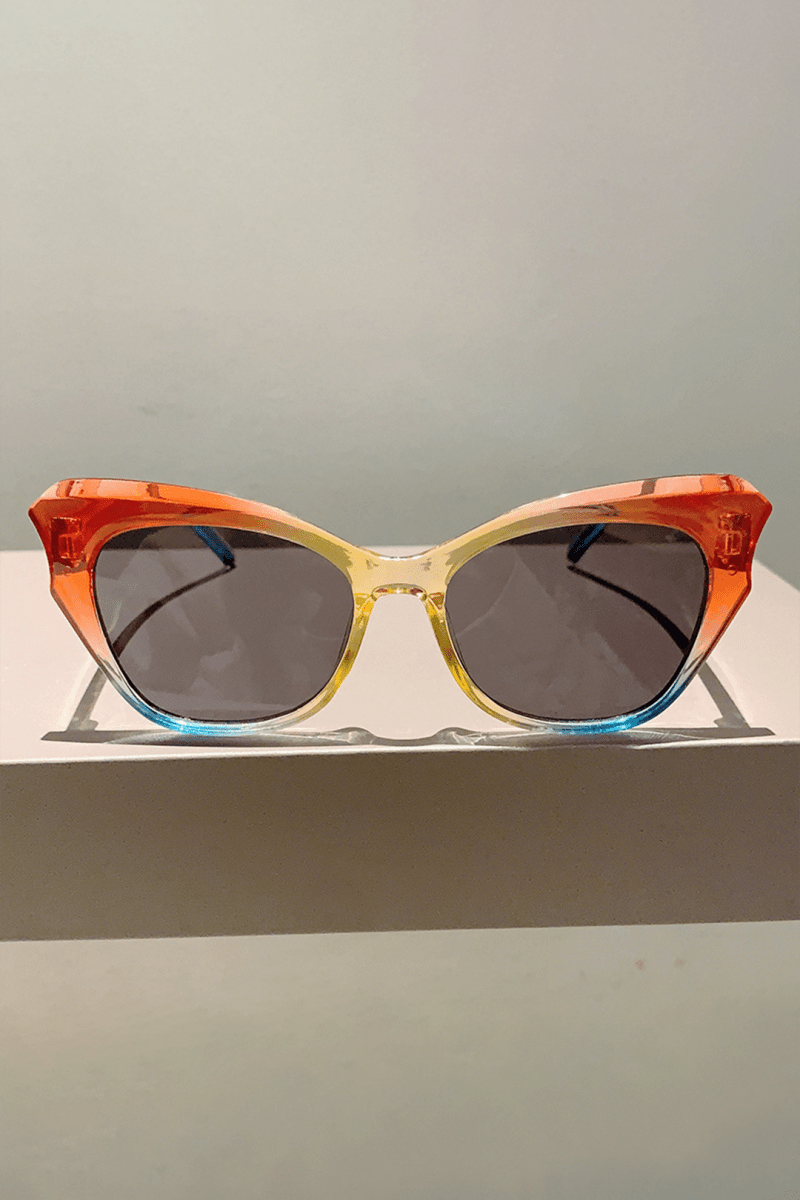 Ombre Sunglasses - MISMIMCAFU2405150260-ORANGE-F