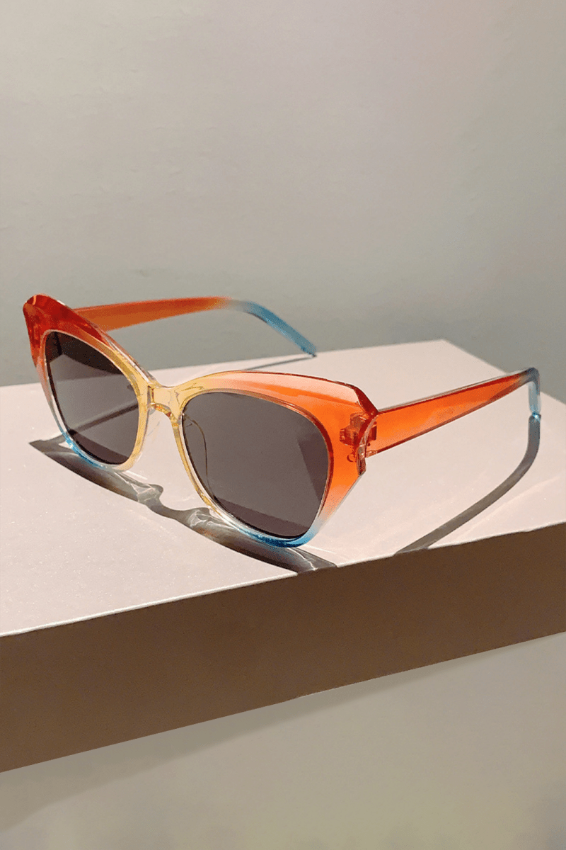 Ombre Sunglasses - MISMIMCAFU2405150260-ORANGE-F