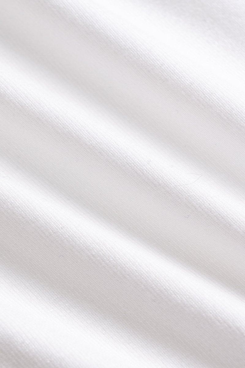 Patchwork Sleeveless Bodysuit - MISMIMCWTO2504180021-WHITE-XS