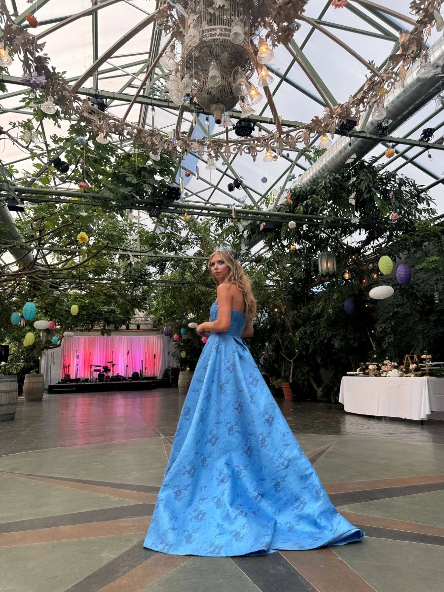 Rayne Dress - MISMIJK24185-W-BLU-00