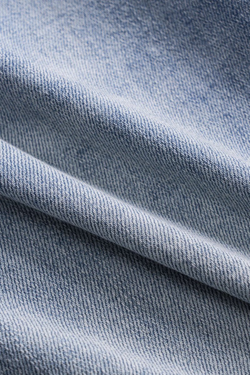 Ripped Cut Out Button Pocket Wide Leg Jeans - MISMIMCWNJ2501020025-BLUE-S