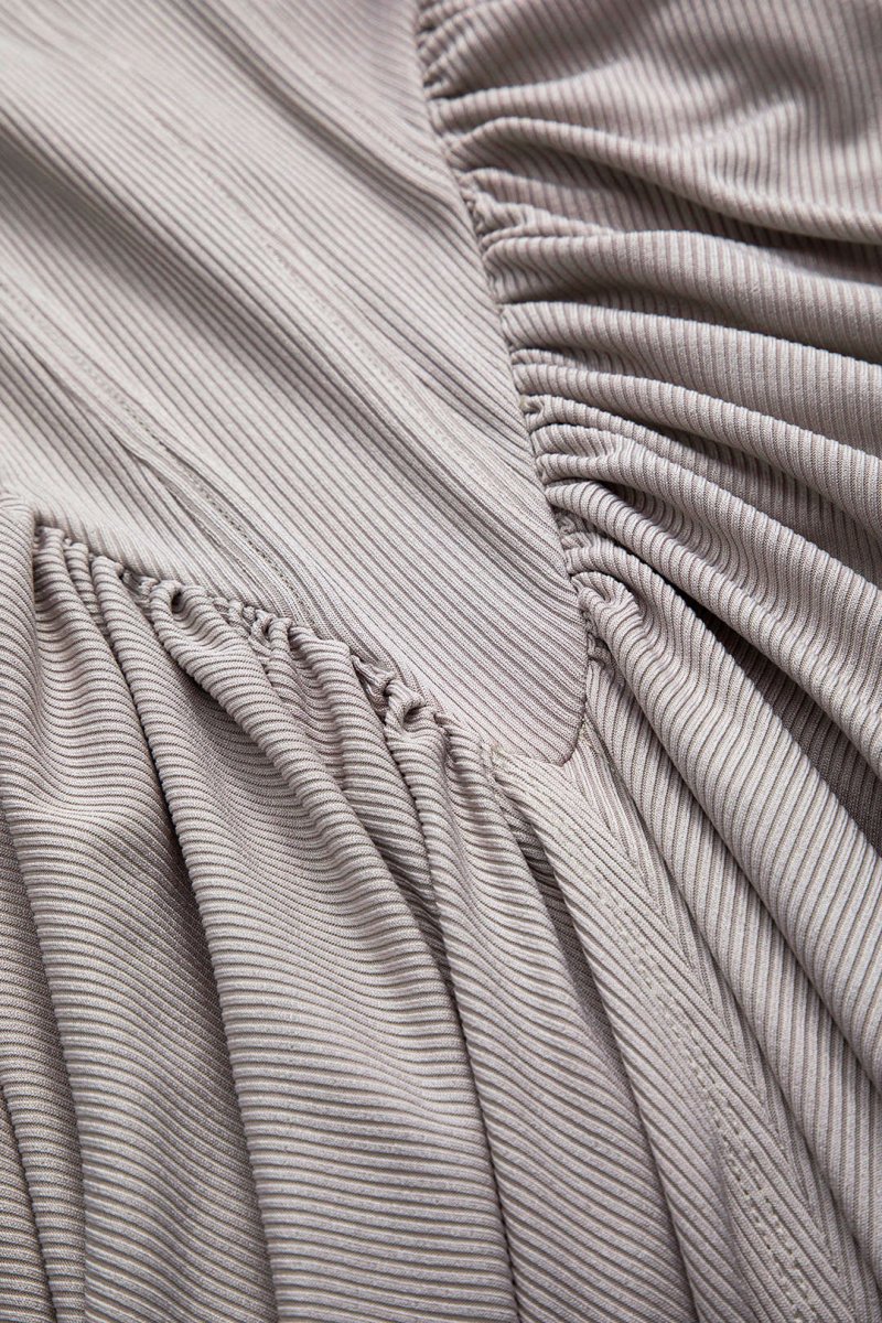 Ruched Corset Sleeveless Maxi Dress - MISMIMCWDA2412160023-BEIGE-XS