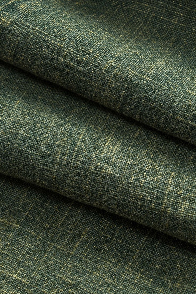 Ruched Pocket Wide Leg Barrel Trousers - MISMIMCWBT2502210079-GREEN-XS