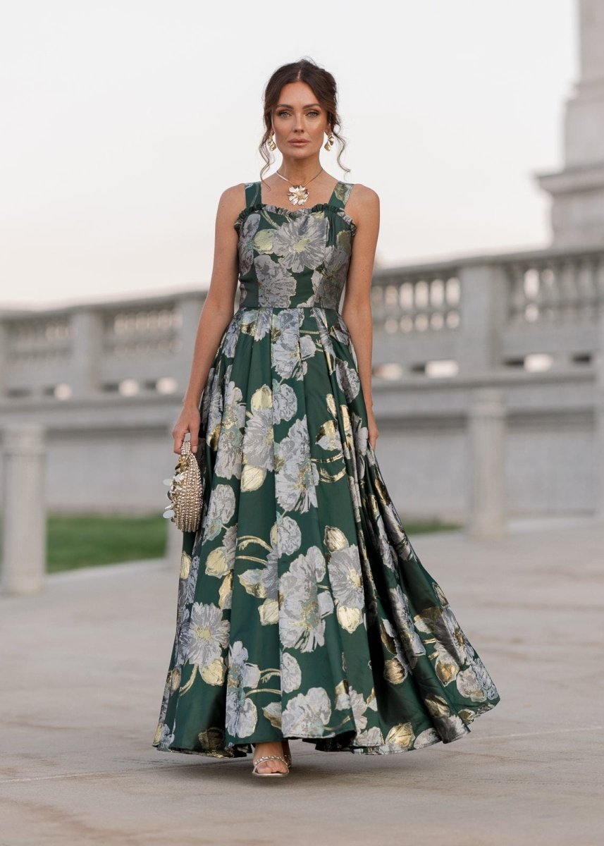 Selene Dress - MISMIJK24094-W-GRN-XXS