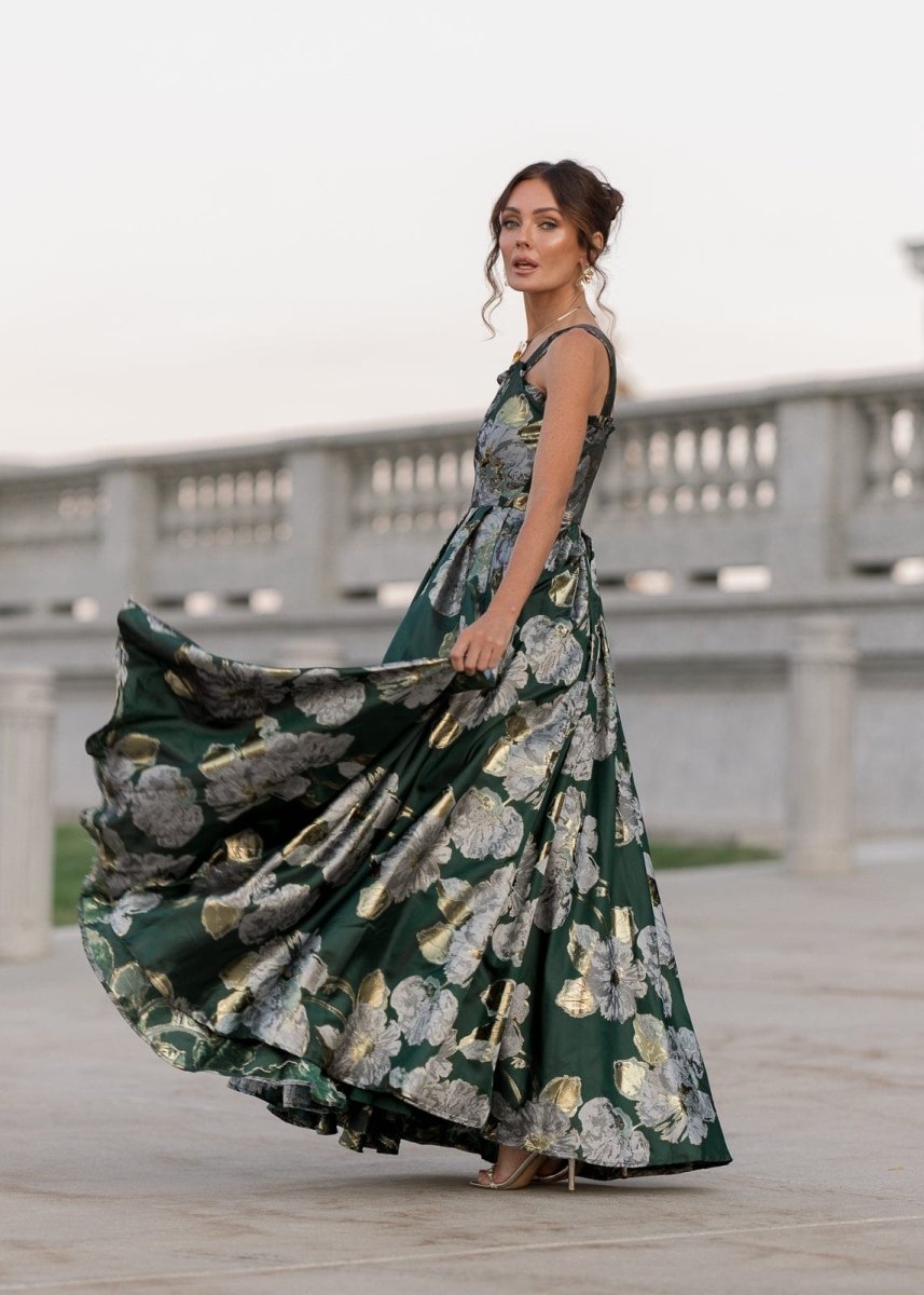 Selene Dress - MISMIJK24094-W-GRN-XXS