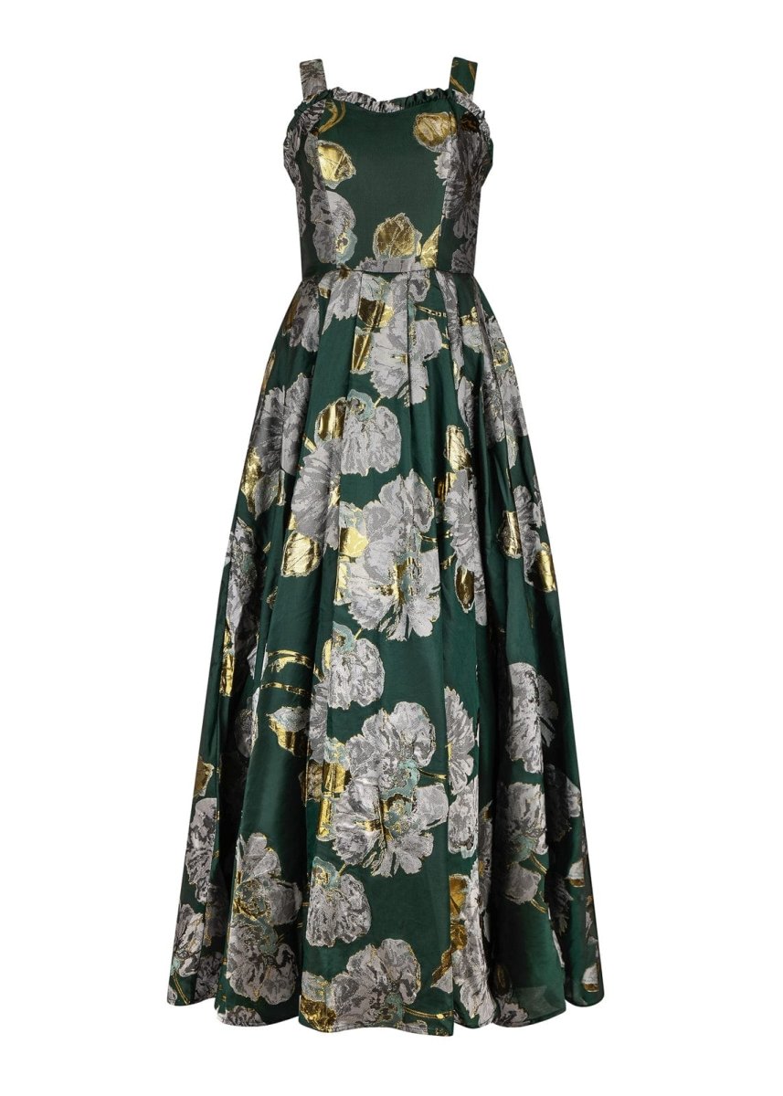 Selene Dress - MISMIJK24094-W-GRN-XXS