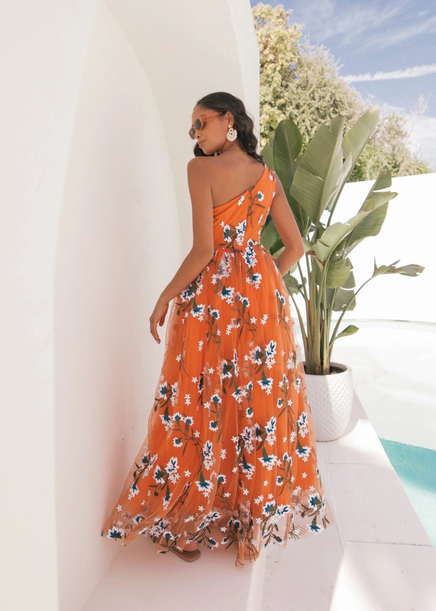 Serene Dress - MISMIJK24057-W-ORG-XXS