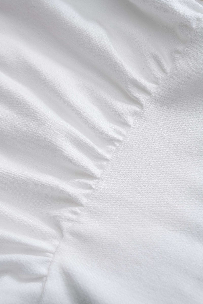 Solid Twist Round Neck T-Shirt - MISMIMCWTS2502140014-WHITE-XXS